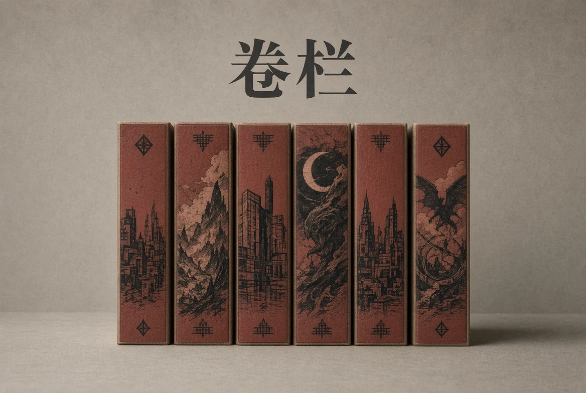 卷栏题材